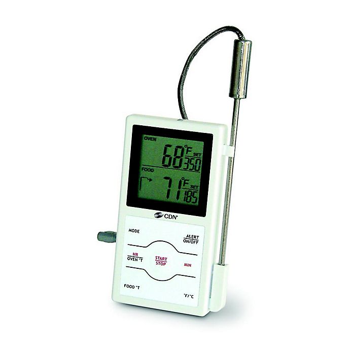 Dual Sensing Probe Thermometer with Timer