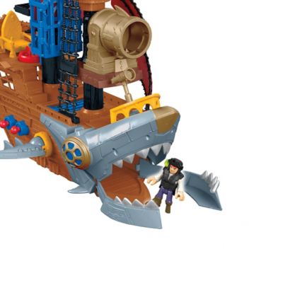 imaginext shark bite ship