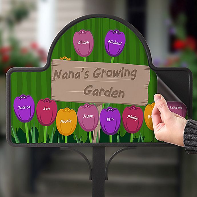 Grandma's Garden Magnetic Garden Sign