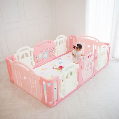 dwinguler kid's castle in pink