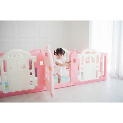 dwinguler kid's castle in pink