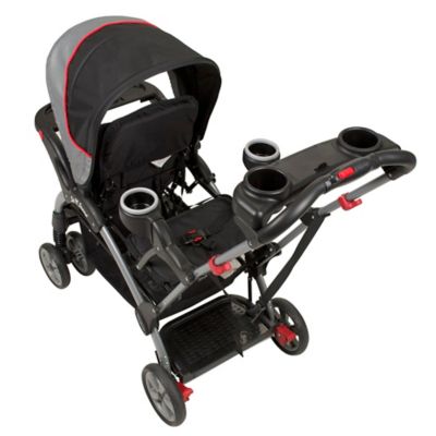 sit n stand ultra stroller