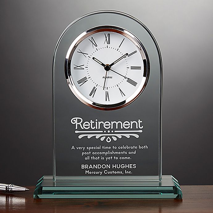 Timeless Recognition Retirement Clock