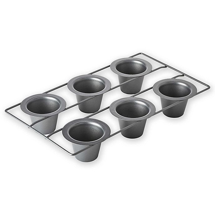 Chicago Metallic™ Professional Nonstick 6-Cup Popover Pan with Armor-Glide Coating