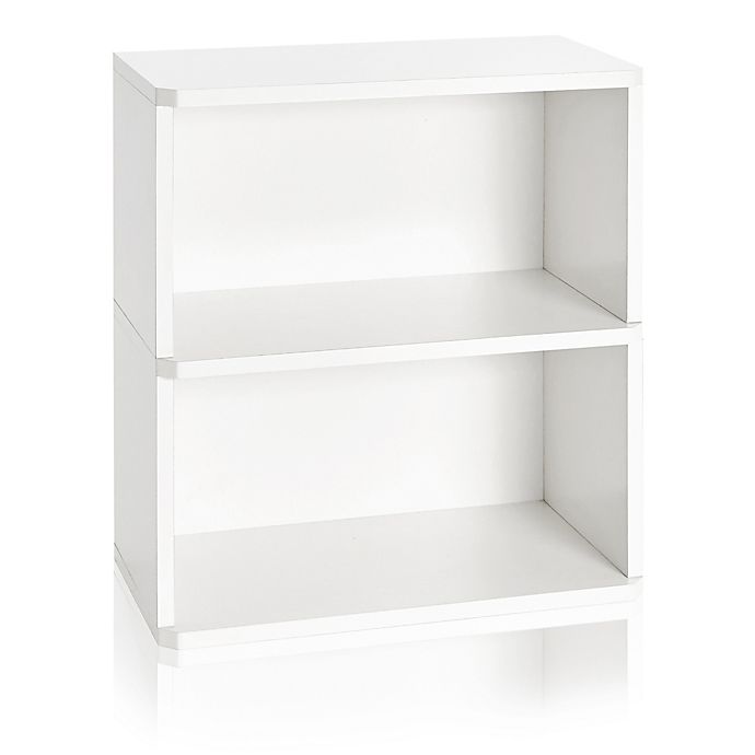 Way Basics Eco 2-Shelf Bookcase