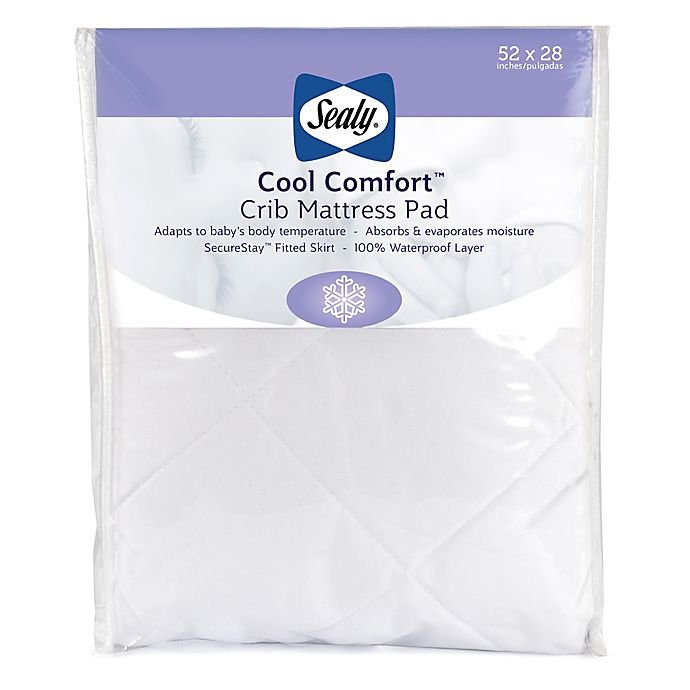 Sealy® Cool Comfort Crib Mattress Pad