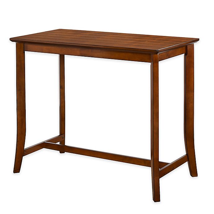 Hillsdale Furniture Whitman Counter Table in Walnut