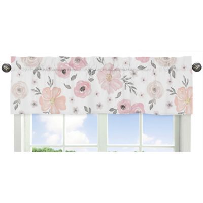 blush floral crib bedding