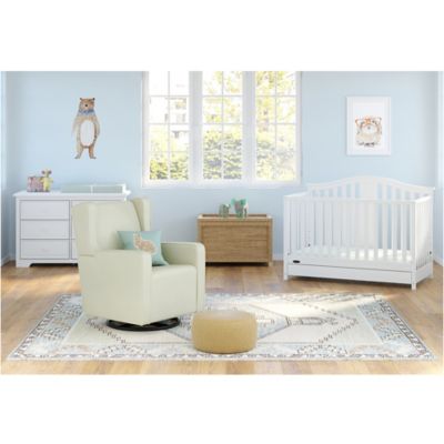 solano crib with drawer