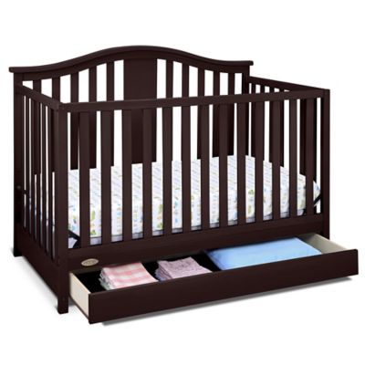 graco solano 4 in 1 convertible crib with drawer white