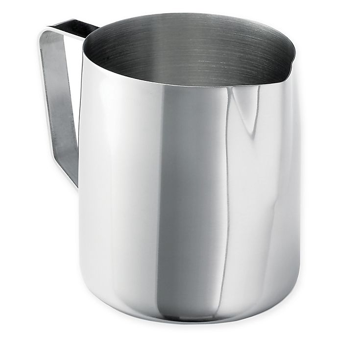 DV_ 3 Size Stainless Steel Coffee Pitcher Frothing Milk Latte Jug Mug Foam Cup E 