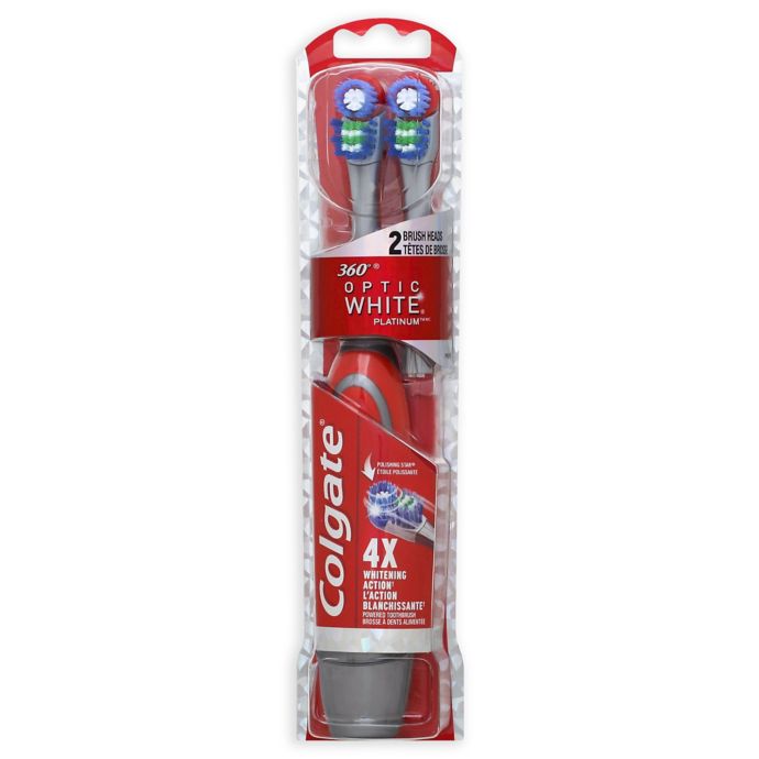 colgate 360 optic white platinum electric toothbrush