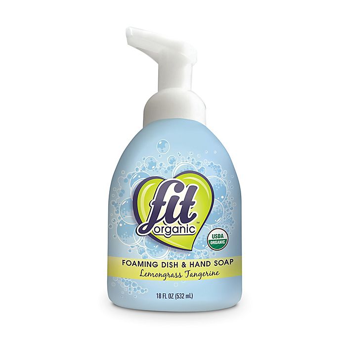 FIT Organic® 18 oz. Foaming Dish Soap in Lemongrass Tangerine