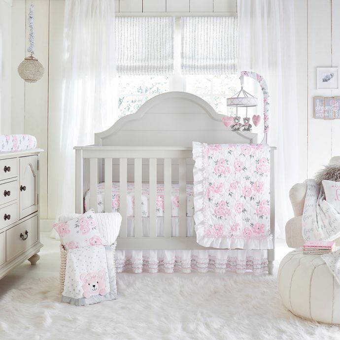 Wendy Bellissimo™ Savannah Watercolor Floral Crib Bedding Collection