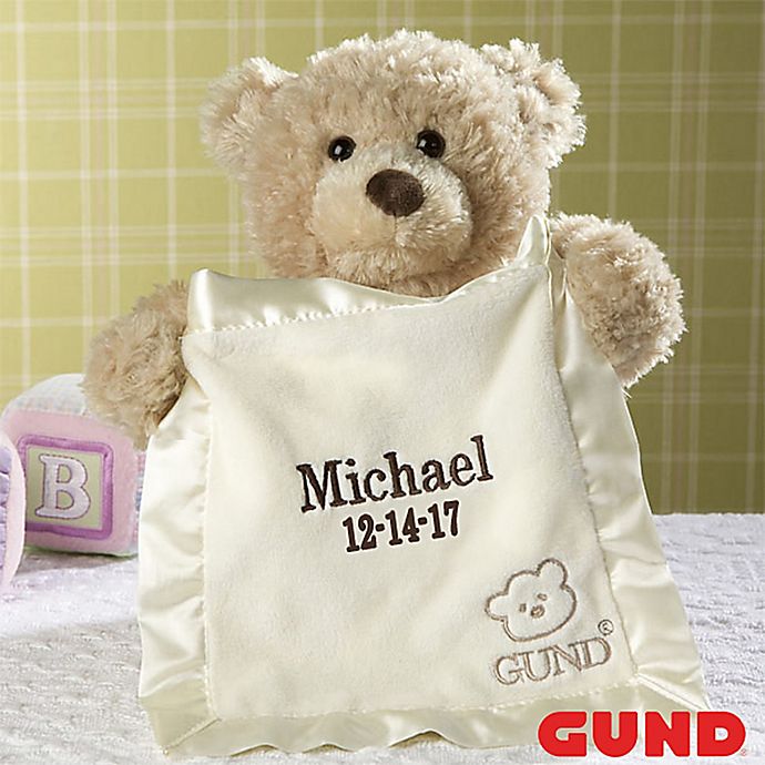 6047565 for sale online GUND Animated Peek a Boo Bear Stuffed Plush Toy 