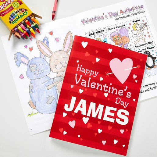 Download Happy Valentine S Day Coloring Book Crayon Set Buybuy Baby