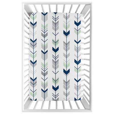sweet jojo arrow crib bedding