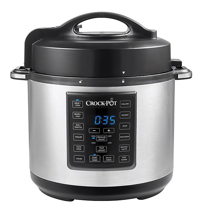Express 6-Quart Pressure Slow  Cooker Programmable Stainless Steel Crock-Pot® 