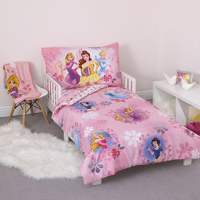 Disney® Princess 4-Piece Toddler Bedding Set
