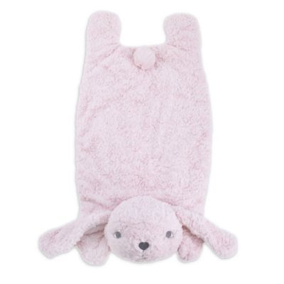 cuddle blanket pink bunny