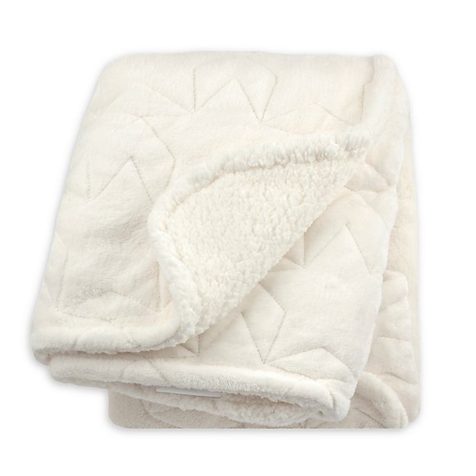 Just Born® Star Luxury Blanket in Ivory