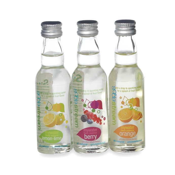 SodaStream MyWater Flavor Essence (Set of 3) Bed Bath & Beyond