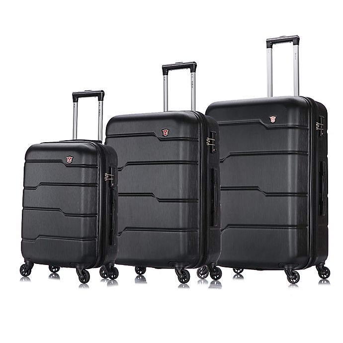 DUKAP® Rodez 3-Piece Hardside Spinner Luggage Set
