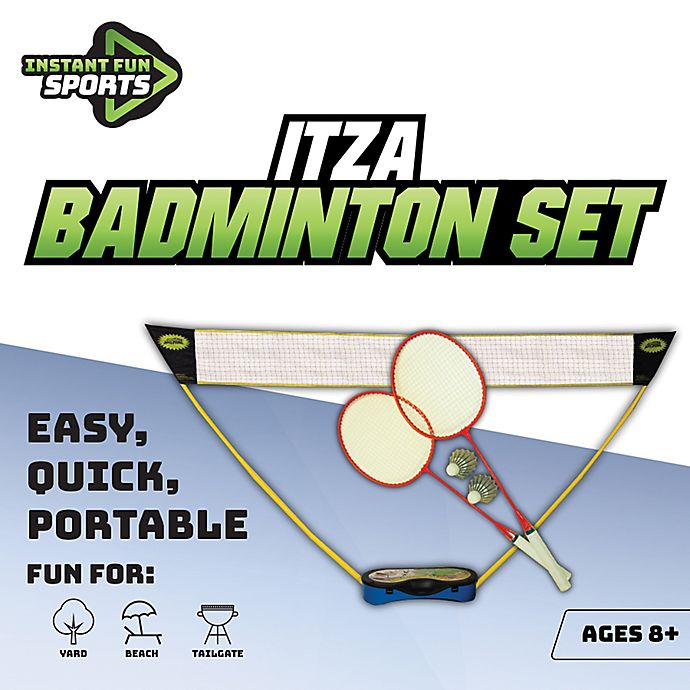 Details about   New 4 Player Badminton Set With Racket Shuttlecock Outdoor Garden Game Sport USA 