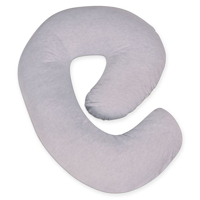 Leachco® Snoogle® Mini Jersey Side Sleeper Pillow in Sky Grey
