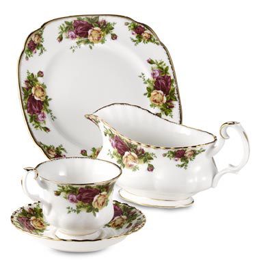 albert roses royal country old saucer teacup