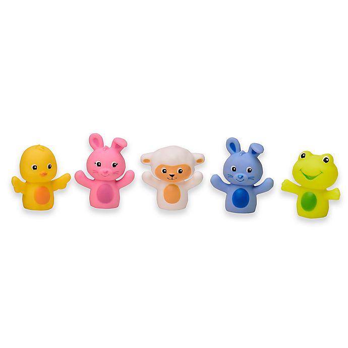 Magic Years 5-Pack Easter Bath Finger Puppets