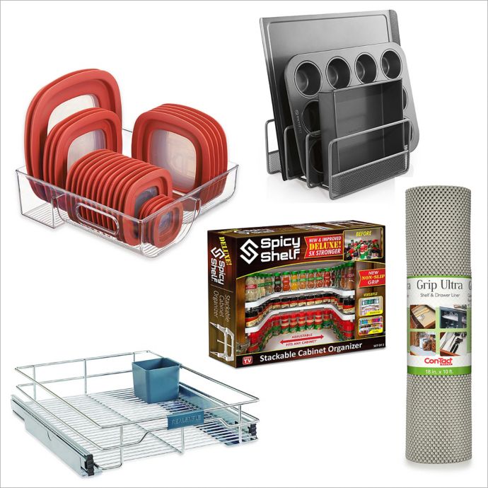 Kitchen Storage and Organizer Starter Collection Bed Bath