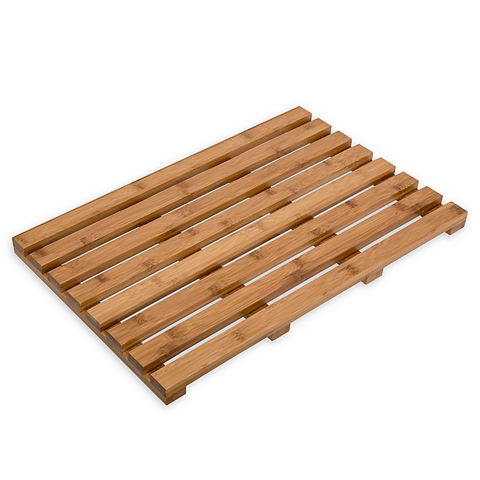 Honey-Can-Do® Bamboo Bath Mat