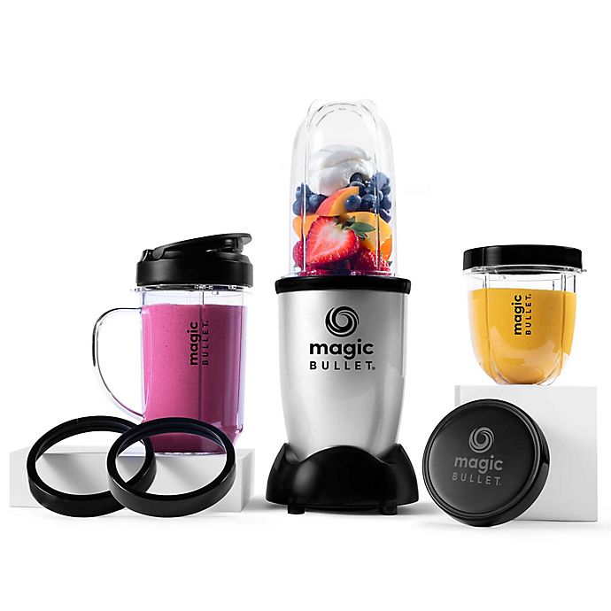 Magic Bullet® 11-Piece Personal Blender and Mixer Set in Silver