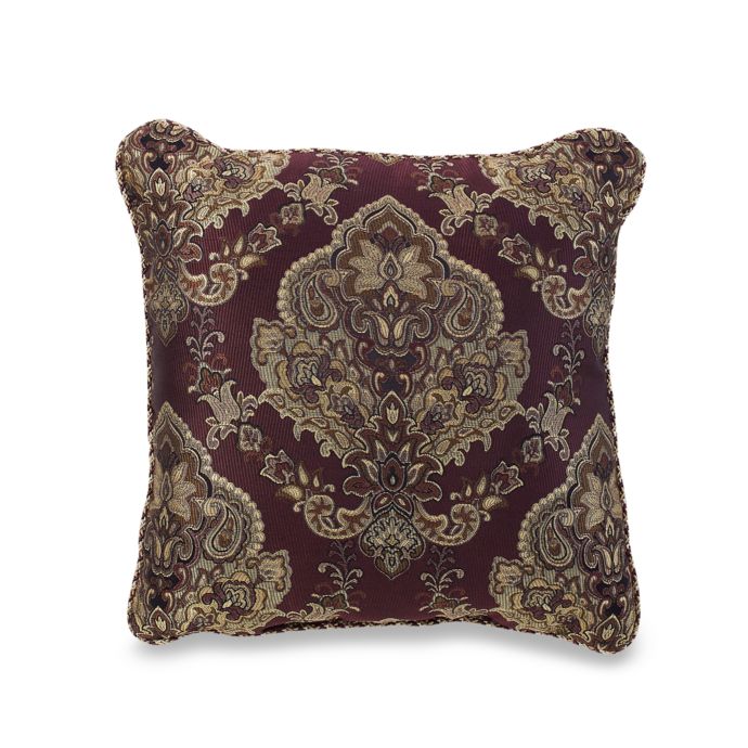 Croscill Traviata 18 Square Toss Pillow Bed Bath And Beyond 