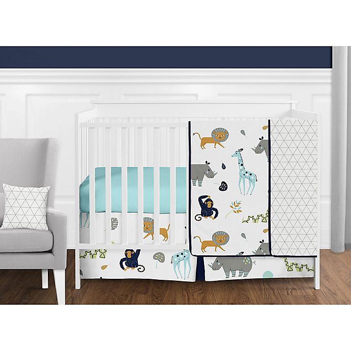 Sweet Jojo Designs Mod Jungle Crib Bedding Collection