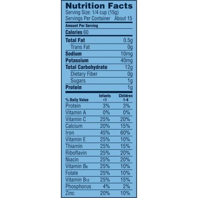 dha probiotic rice cereal