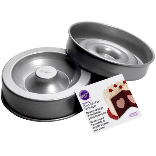 Wilton Tasty Fill Heart 2 Piece Cake Pan Set Bed Bath Beyond