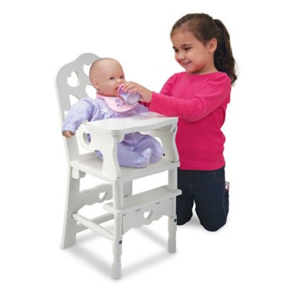 melissa and doug baby doll cradle