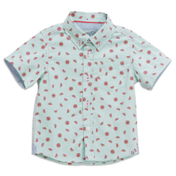 Sovereign Code™ Watermelon Oxford Shirt in Mint | Bed Bath & Beyond