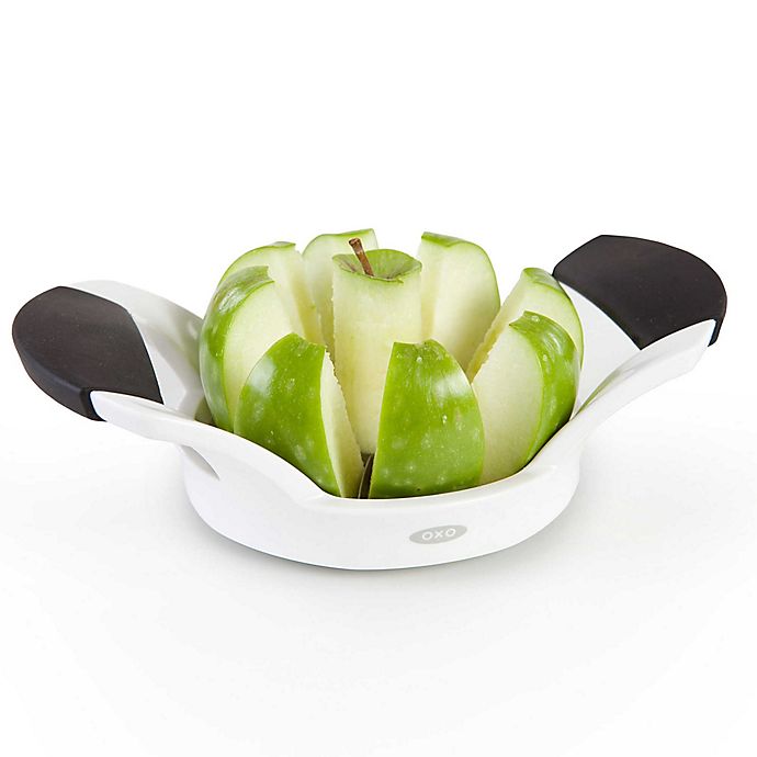 Good Grips Apple Coupe Cutter carottier Divider épluche poire fruit SS METAL FREE p&p 