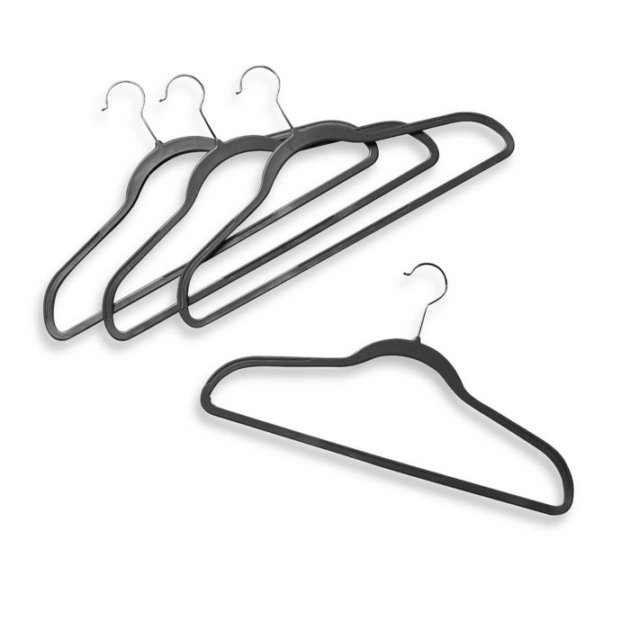 Studio 3B™ 16count Slim Grips™ Hangers in Frost Grey Bed Bath & Beyond