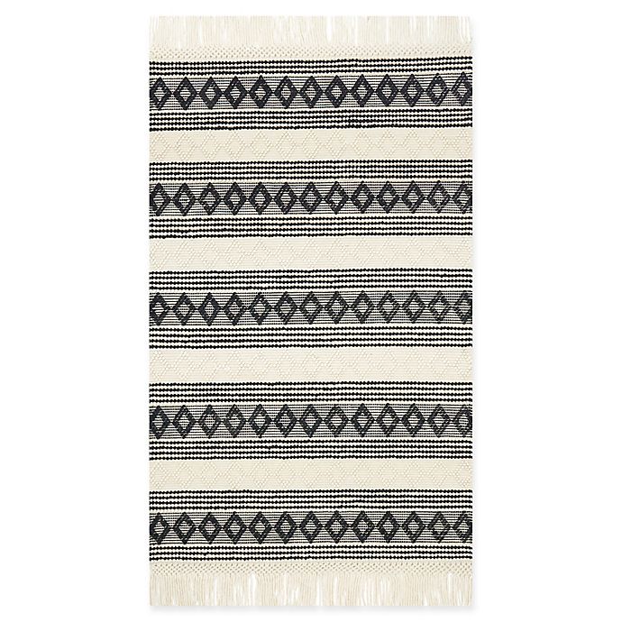 Magnolia Home by Joanna Gaines Holloway Rug in Ivory/Black