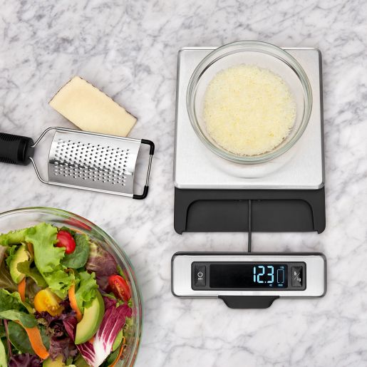 Oxo Good Grips Stainless Steel Scale With Pull Out Digital Display Bed Bath Beyond