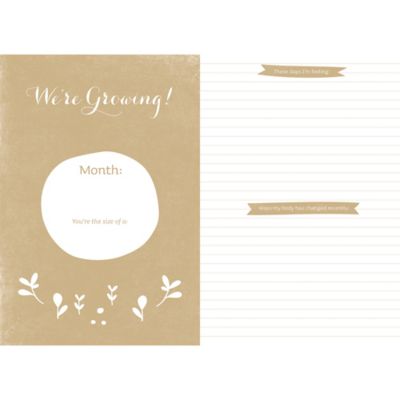 expecting you pregnancy journal