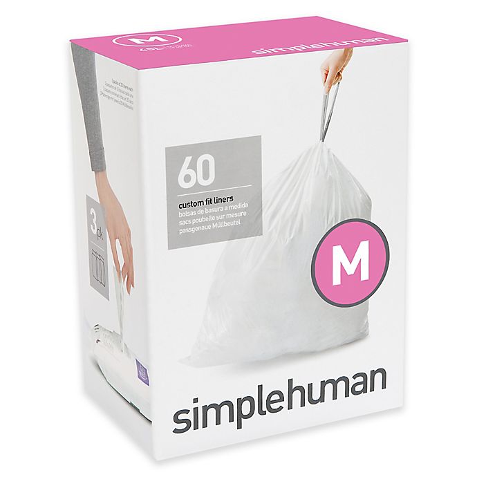 simplehuman® Code M 45-Liter Custom Fit Liners