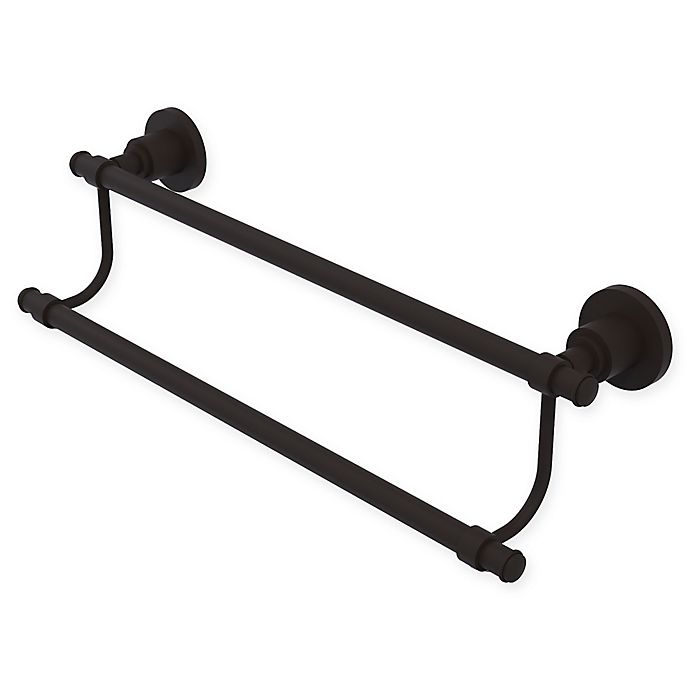 Allied Brass Washington Square Collection Double Towel Bar