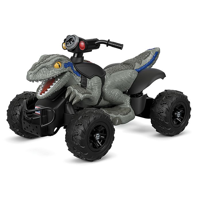 Jurassic World Quad Dinosaur ATV for Toddlers Kids Ride-On 6V Powered Toy Car 