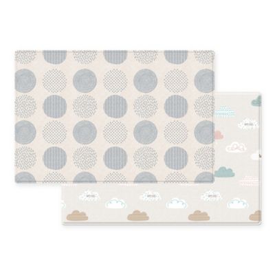 blue play mat