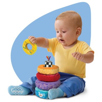 lamaze rainbow rings